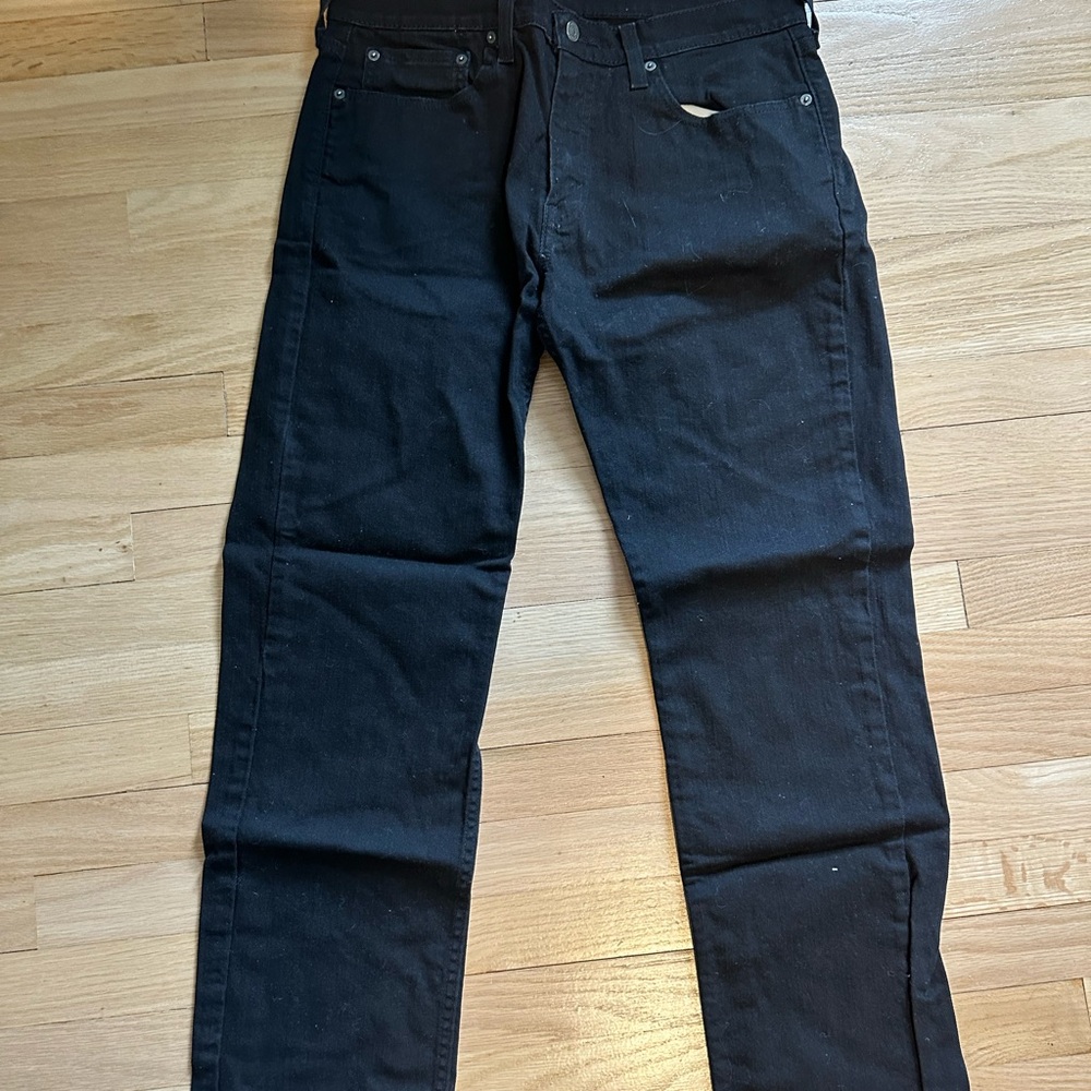 Levi's 559 Men's Straight Black Jeans